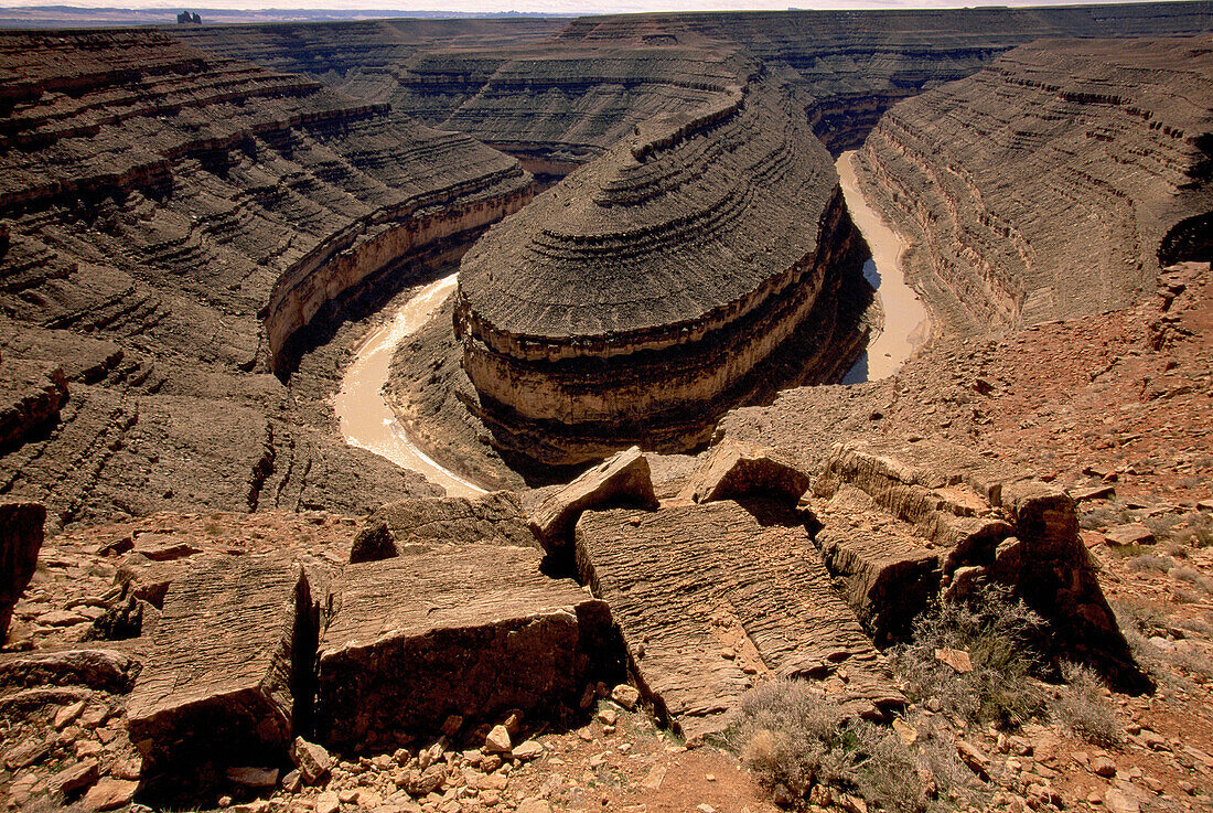 San Juan River. Goosenecks State Park. Utah. USA