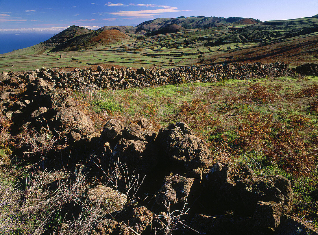 Jinama en El Hierro Island. Canary Islands, Spain