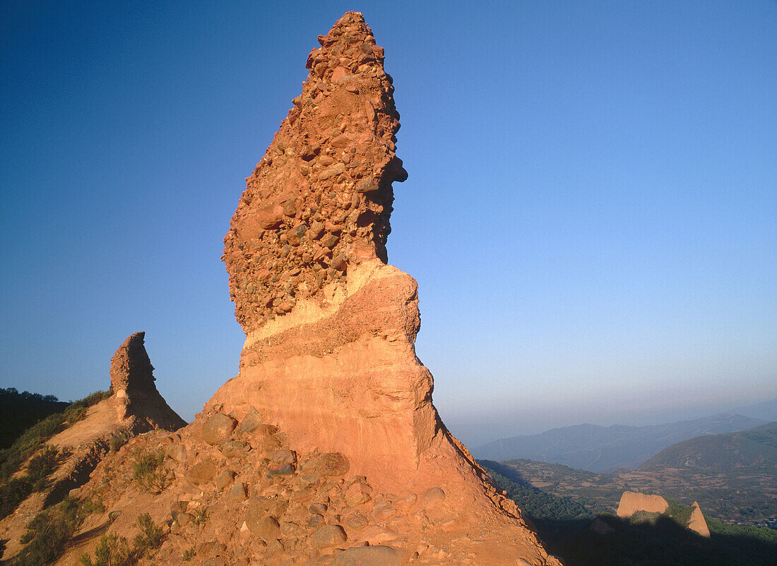 Las Médulas, ancient roman gold mining site. El Bierzo. León province. Spain