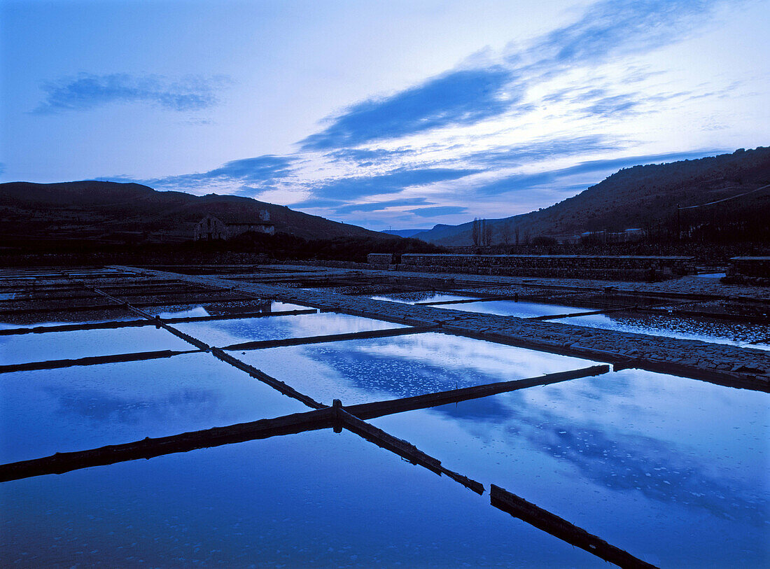 Saltworks. Imón. Guadalajara province, Spain