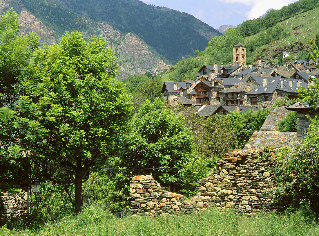 View of Taül in Lleida province. Catalunya, Spain