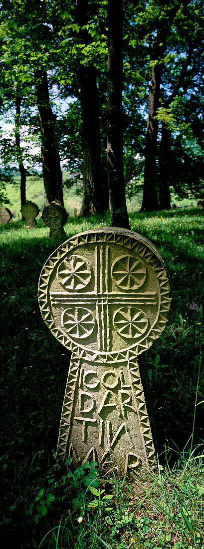 Funerary stela, Belloc abbey. France