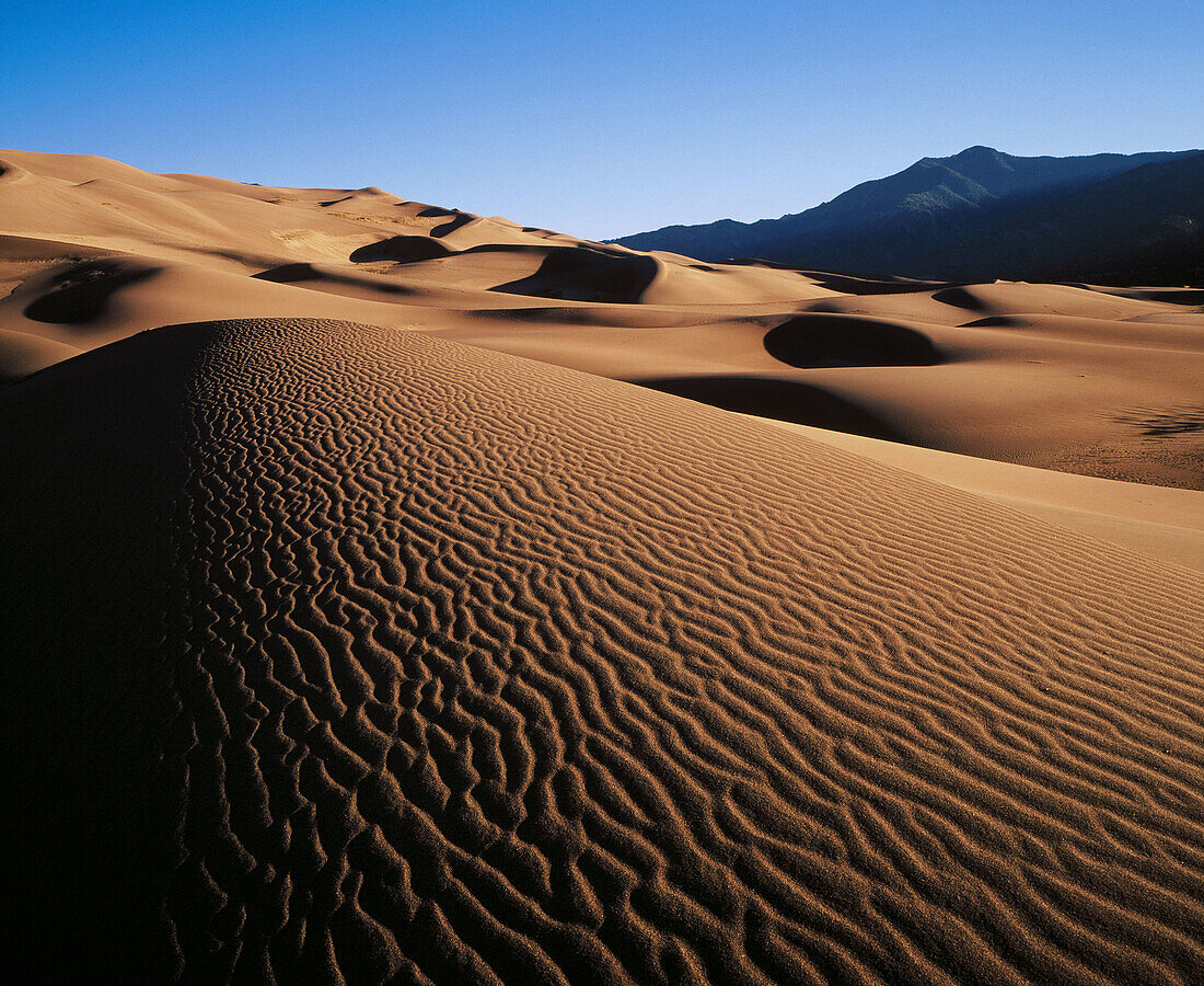 Great Sand Dunes National Monument. Colorado. USA