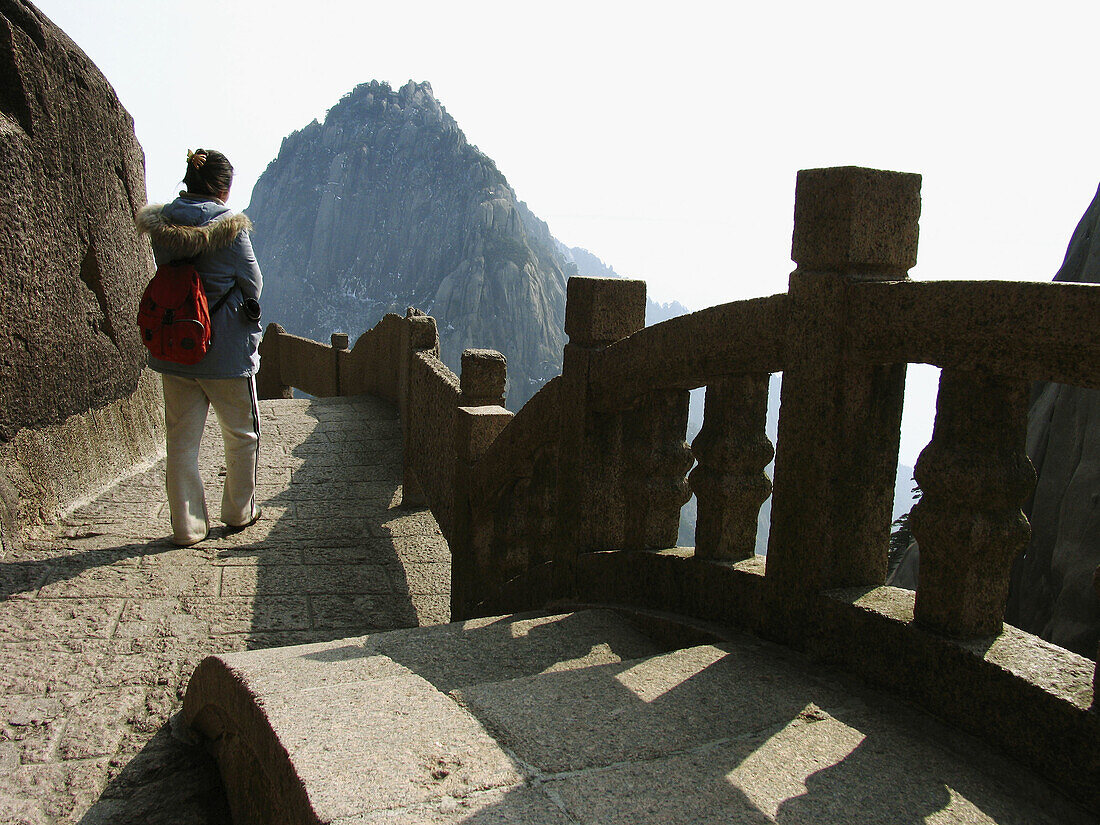 Huangshan or Yellow mountains. Anhui. China.