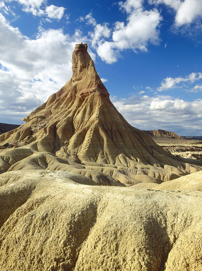 Castil de Tierra. Bardenas Reales. Navarra. Spain.