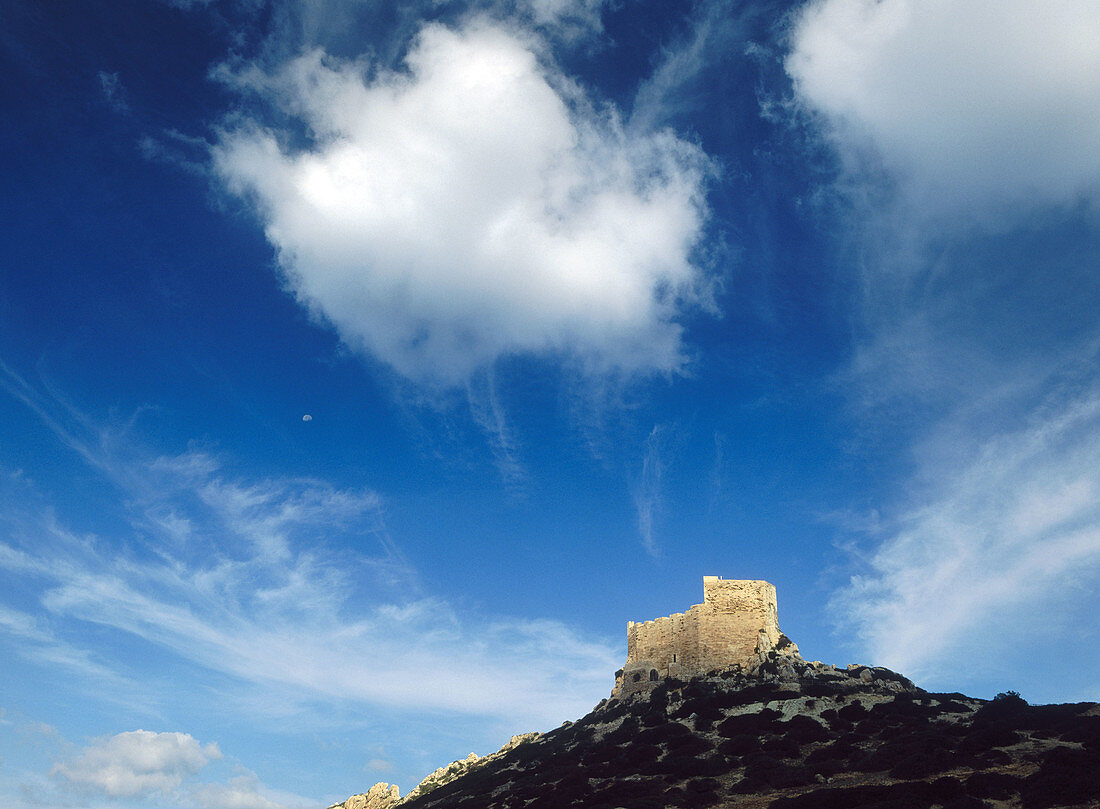 Castle. Cabrera National park. Balearic Islands. Spain.