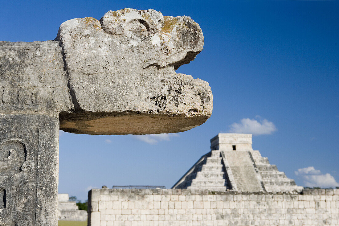 Chichen Itza. Tagundnachtgleiche. Yucatan, Mexiko