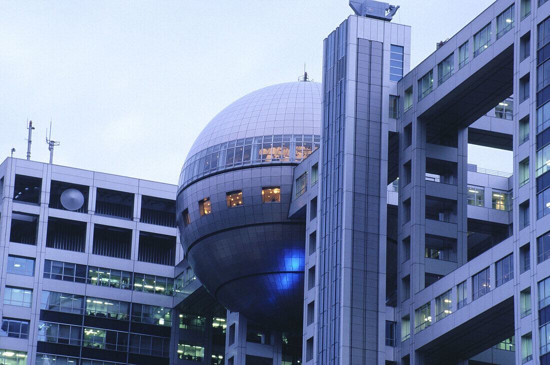 Fuji TV Building. Daiba. Tokyo. Japan