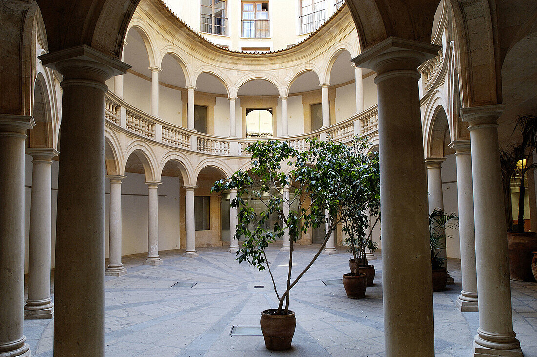 Claustre de Sant Antoniet in Sant Miquel street. Palma de Mallorca. Majorca. Balearic Islands. Spain