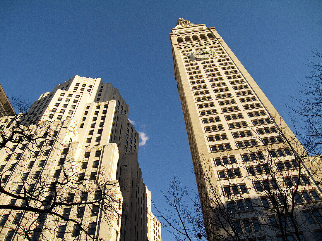 Metropolitan Life Insurance Building, on 26th Street and Park Avenue, Manhattan, New York City. USA