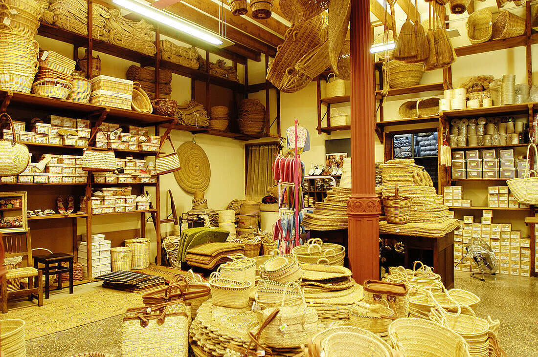 Ca la Seu, one of the oldest shops in Palma de Mallorca. Majorca. Balearic Islands. Spain