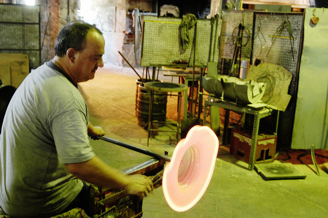 Gordiola glass factory, Algaida. Majorca. Balearic Islands. Spain