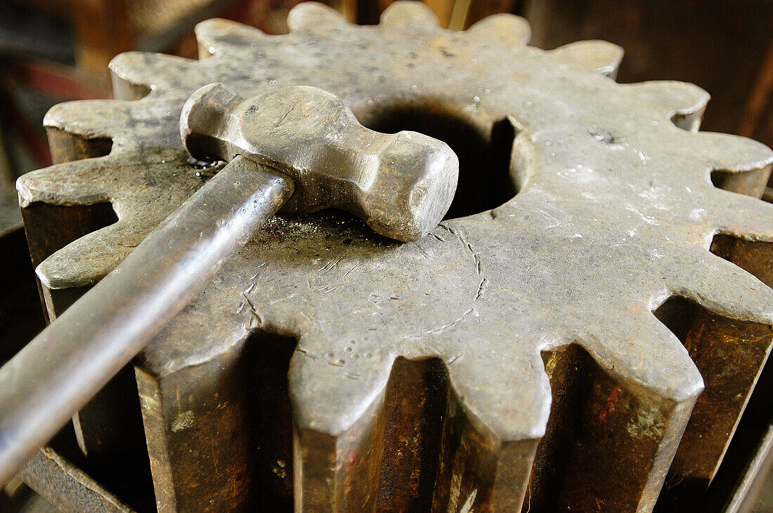 Blacksmith s tools. Lloret de Vistalegre. Majorca. Balearic Islands. Spain