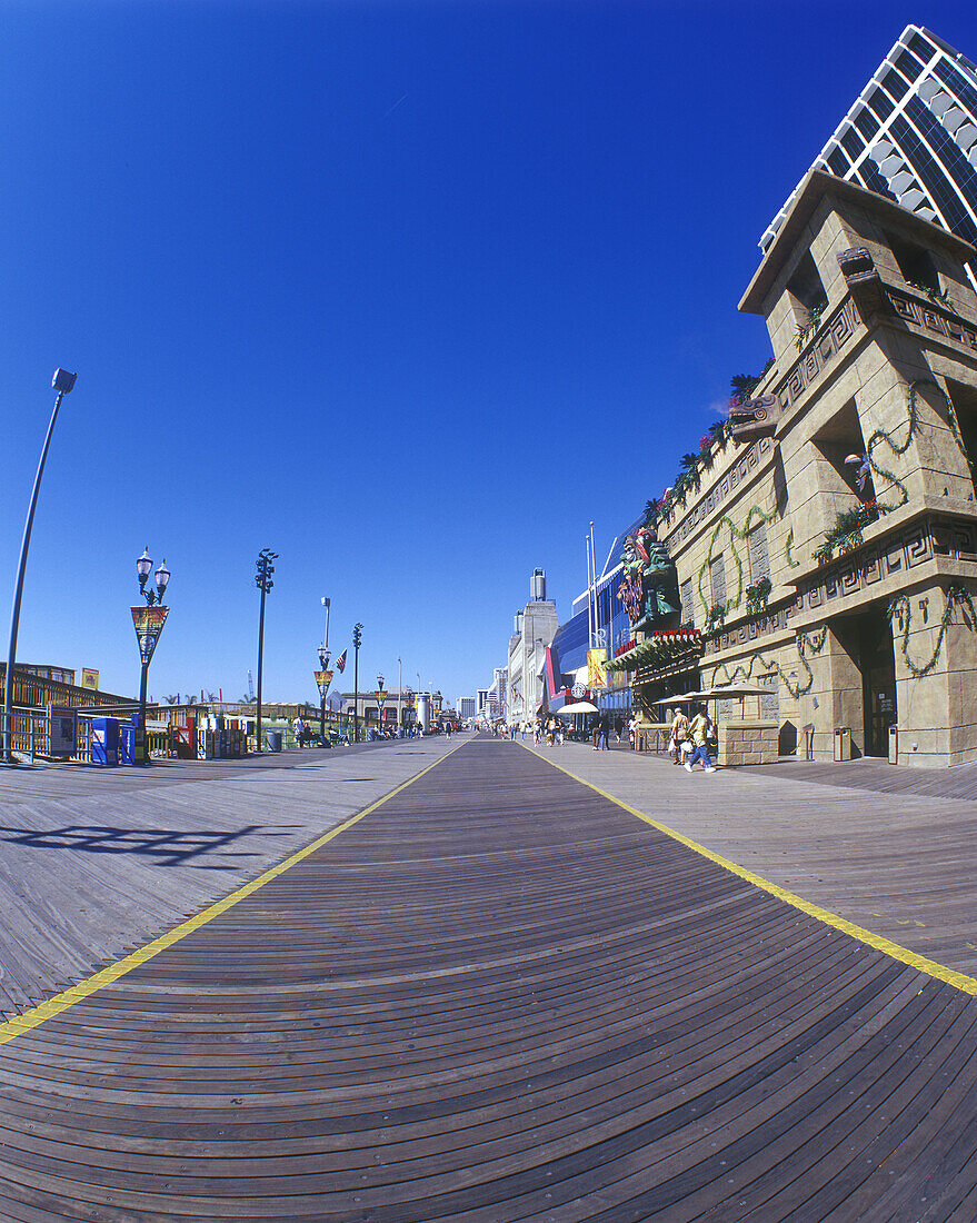 Boardwalk shops, Atlantic city, New Jersey, USA.