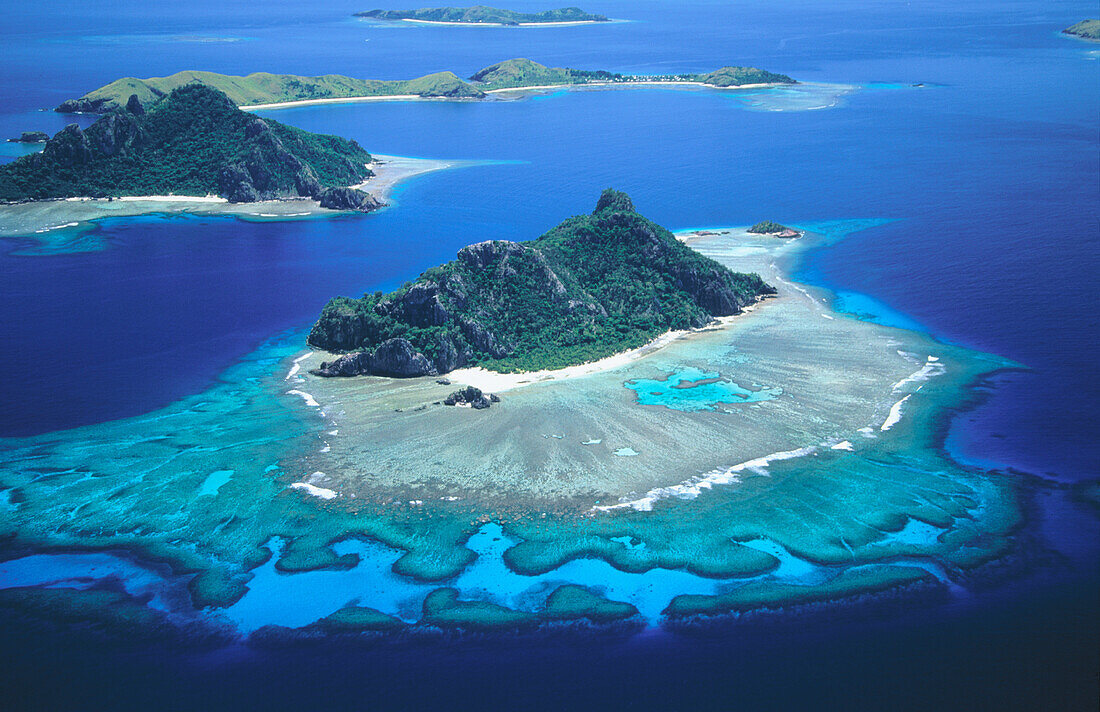 Monukiri and Monu Islands. Fiji Islands