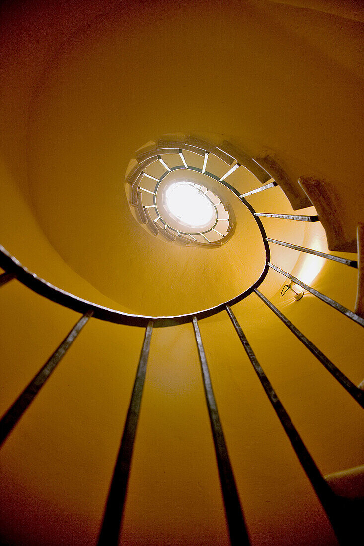 spiral staircase, Vicenza, Italy