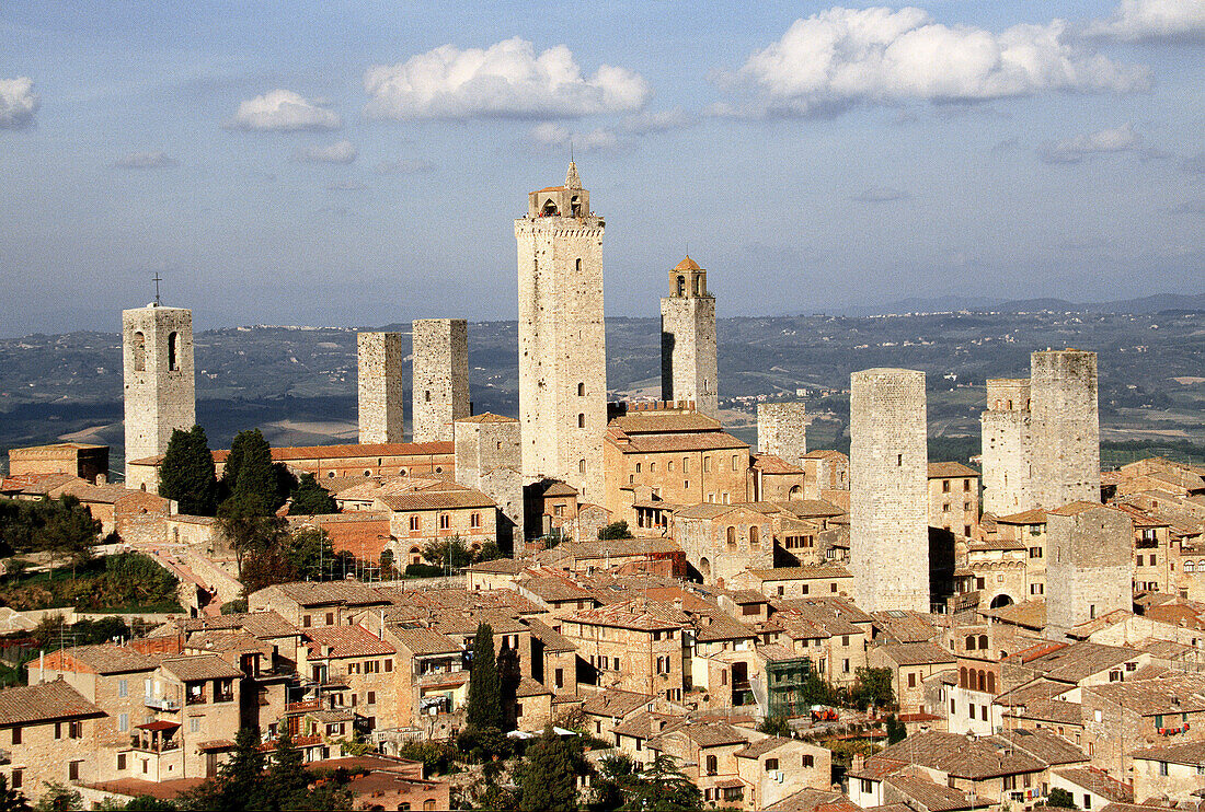 San Gimignano. Tuscany. Italy