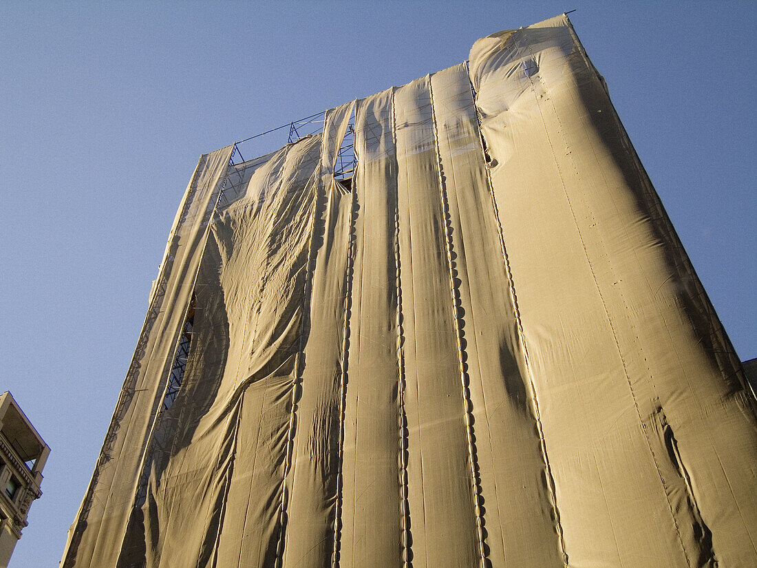 Building refurbishment, Manhattan, New York City