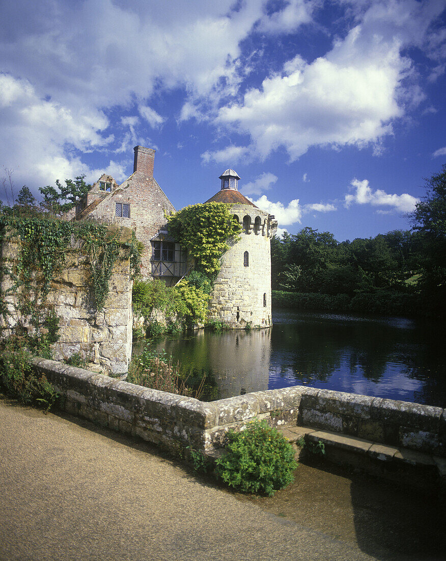 Scotney castle garden, Kent, England, UK