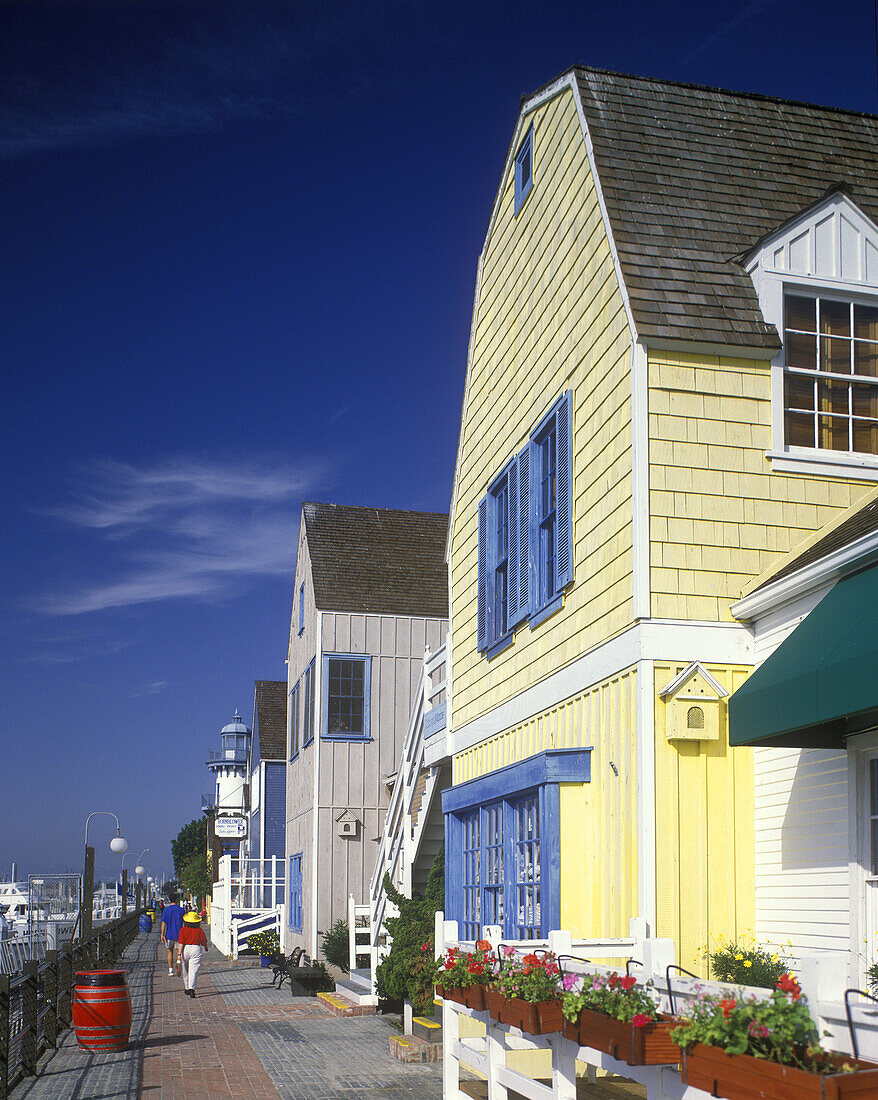 Fisherman s village, Marina del rey, California, USA.