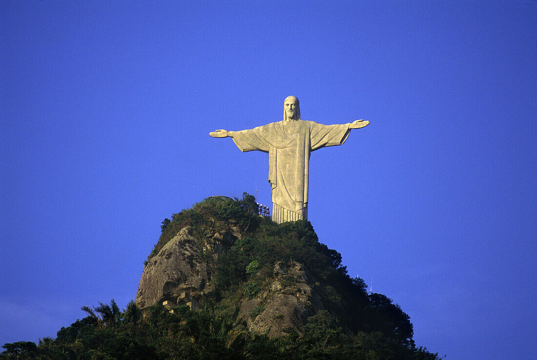 Corcovado christ statue, Rio de Janeiro, Brazil.