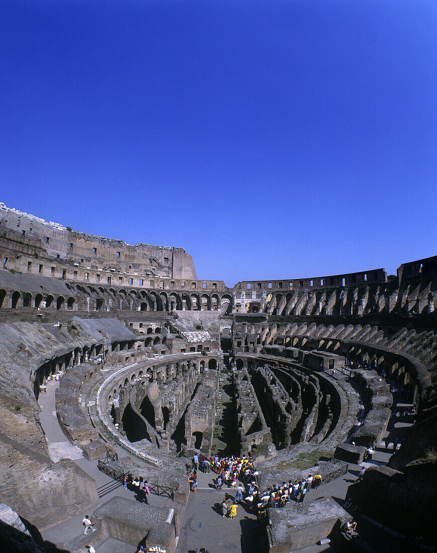 Coloseum ruins, Rome, Italy.