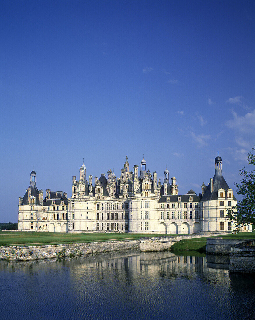 Chateau chambord, Loir-et-cher, France.