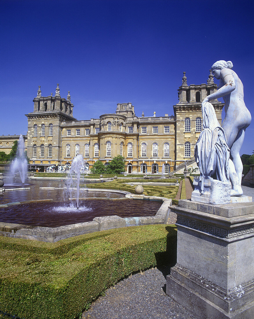 Blenheim palace, Woodstock, Oxfordshire, England, UK