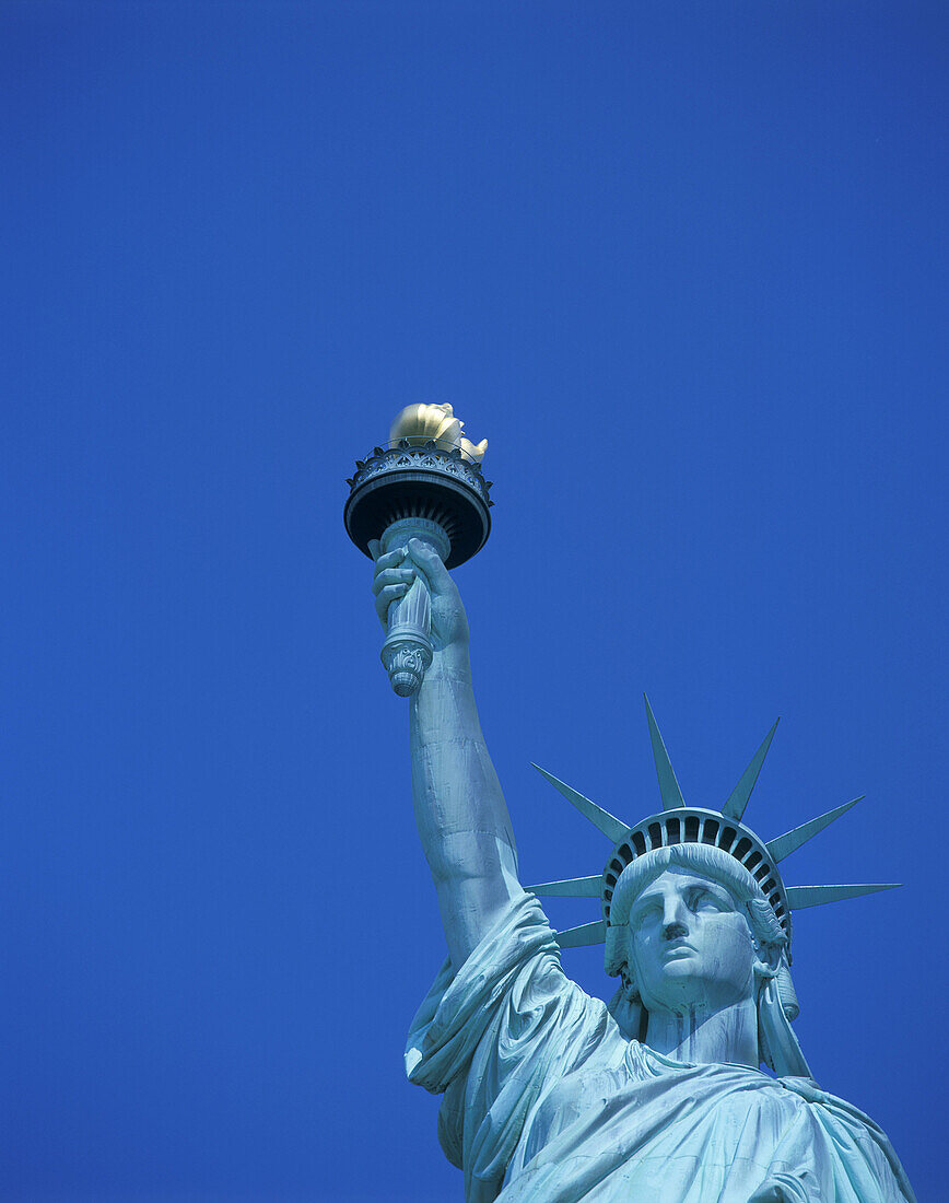 Torch, Statue of liberty, New York, USA.
