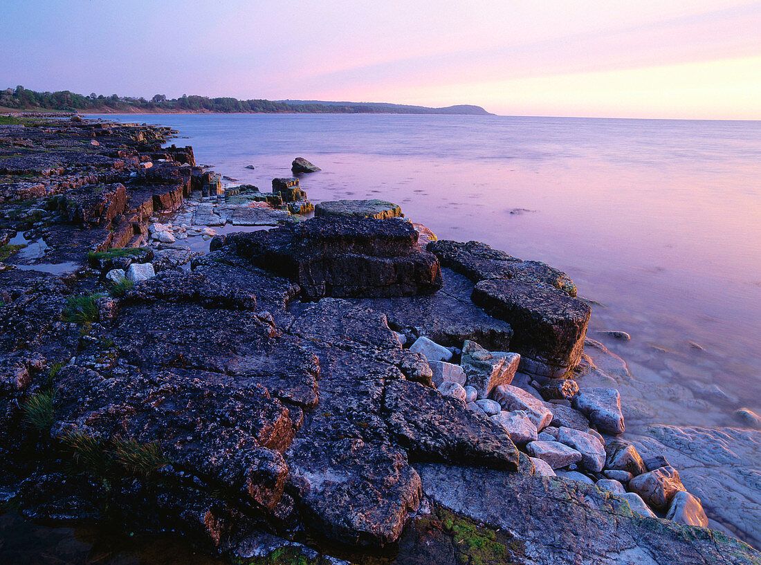 Coast of Skane in Sweden