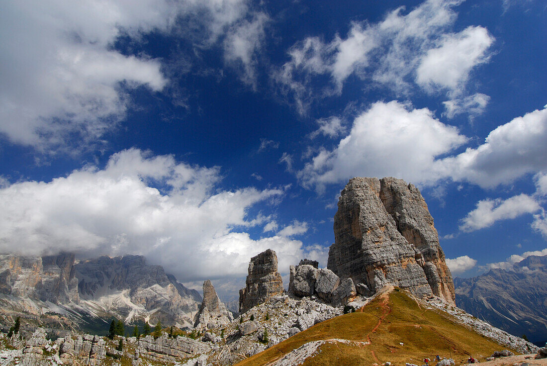 Cinque Torri, Dolomites, Cortina d´Ampezzo, Venezia, Italy