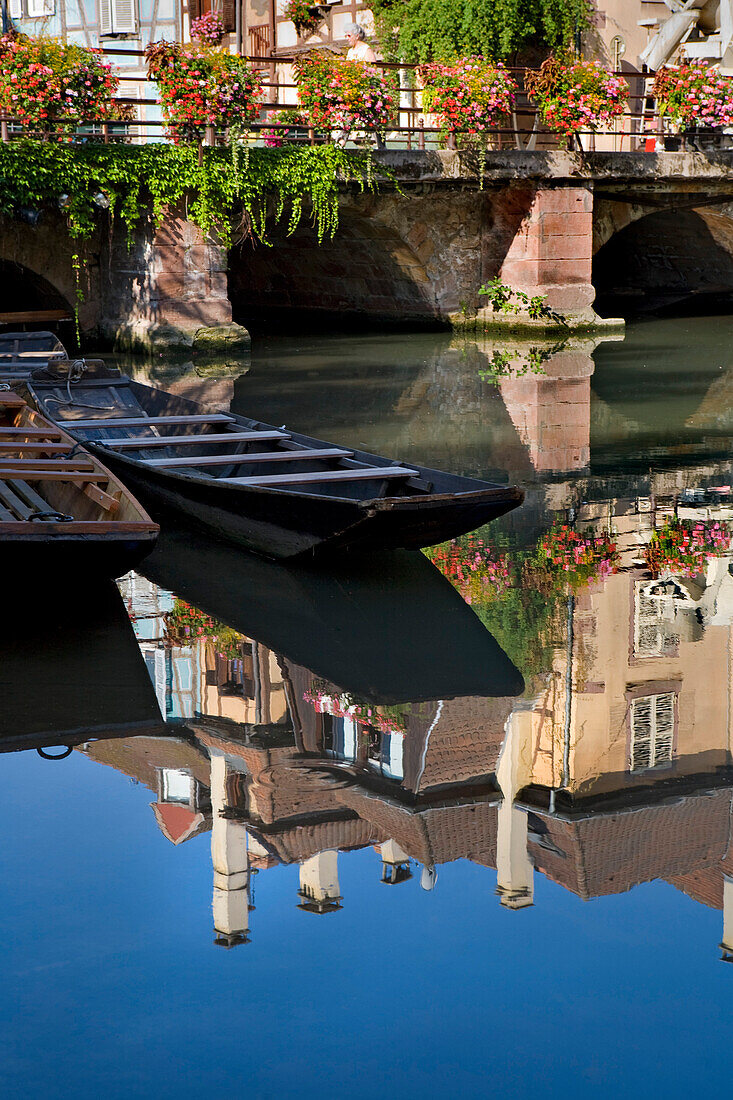 Old part of the town, Little Venice, La Petite Venise, Colmar, Alsace, France