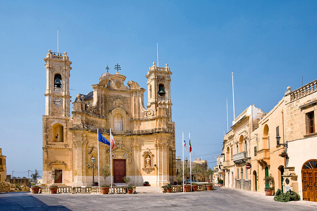 Church, Gharb, Gozo, Malta