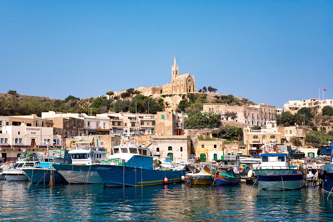 Harbour, Mgarr, Gozo, Malta