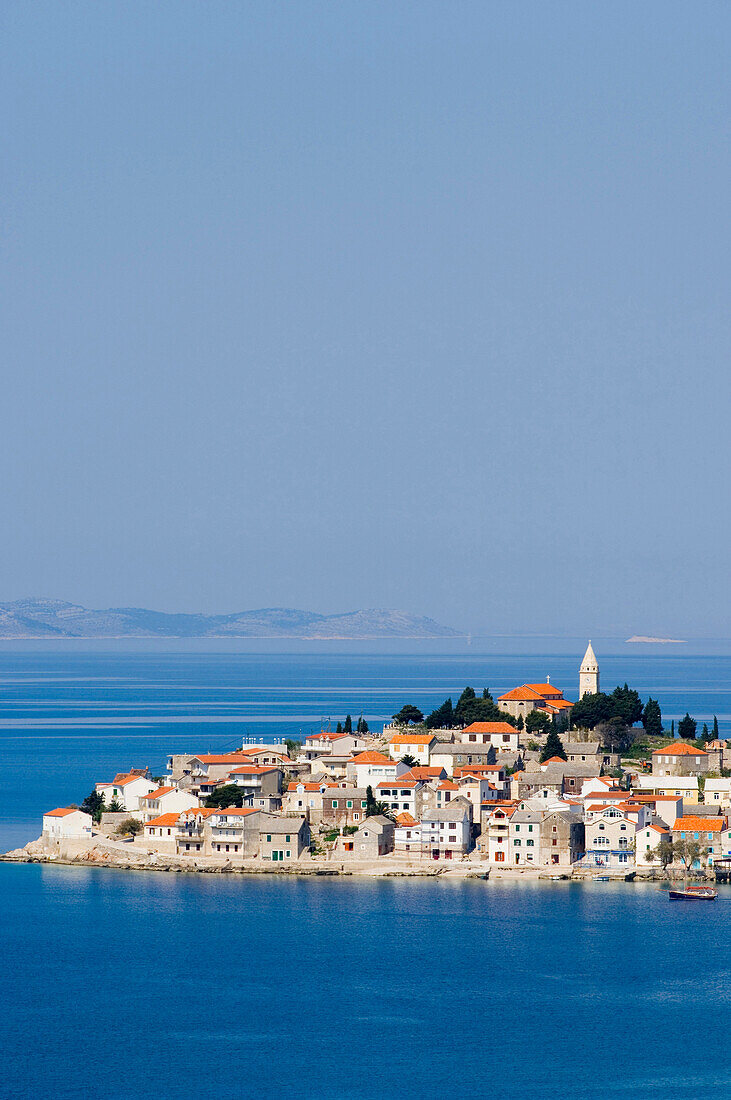 Village of Primosten on the Adriatic Coast, Croatia