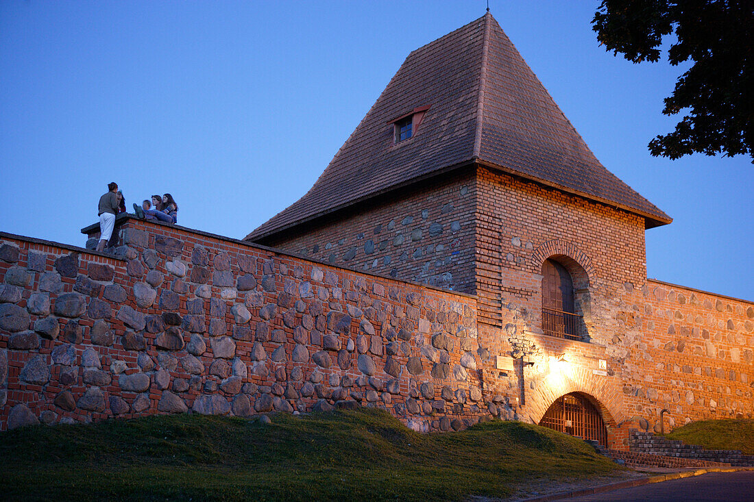 City wall and  bastion, Lithuania, Vilnius
