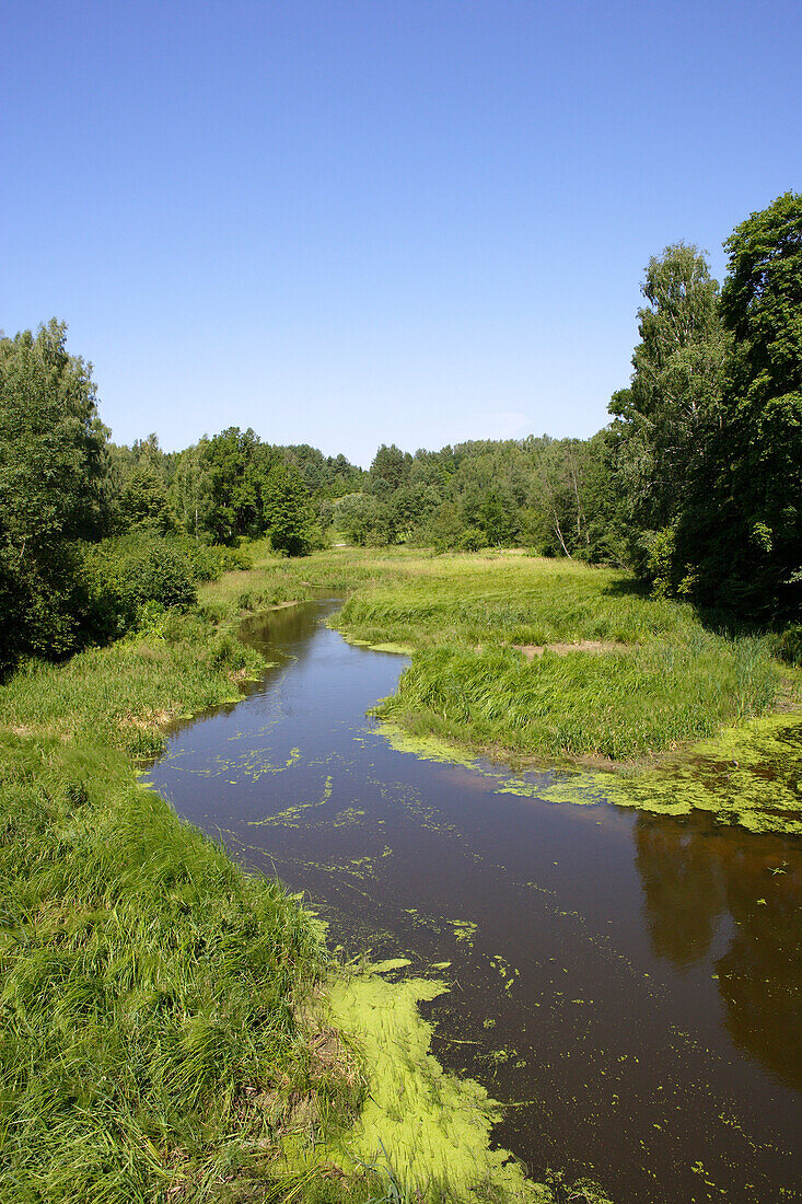 Landscape near Kaunas, Lithuania