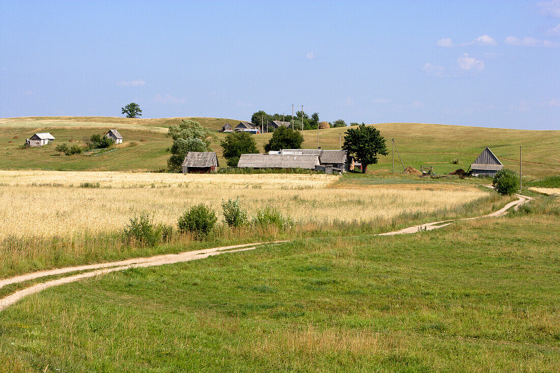 Landscape near Kaunas, Lithuania