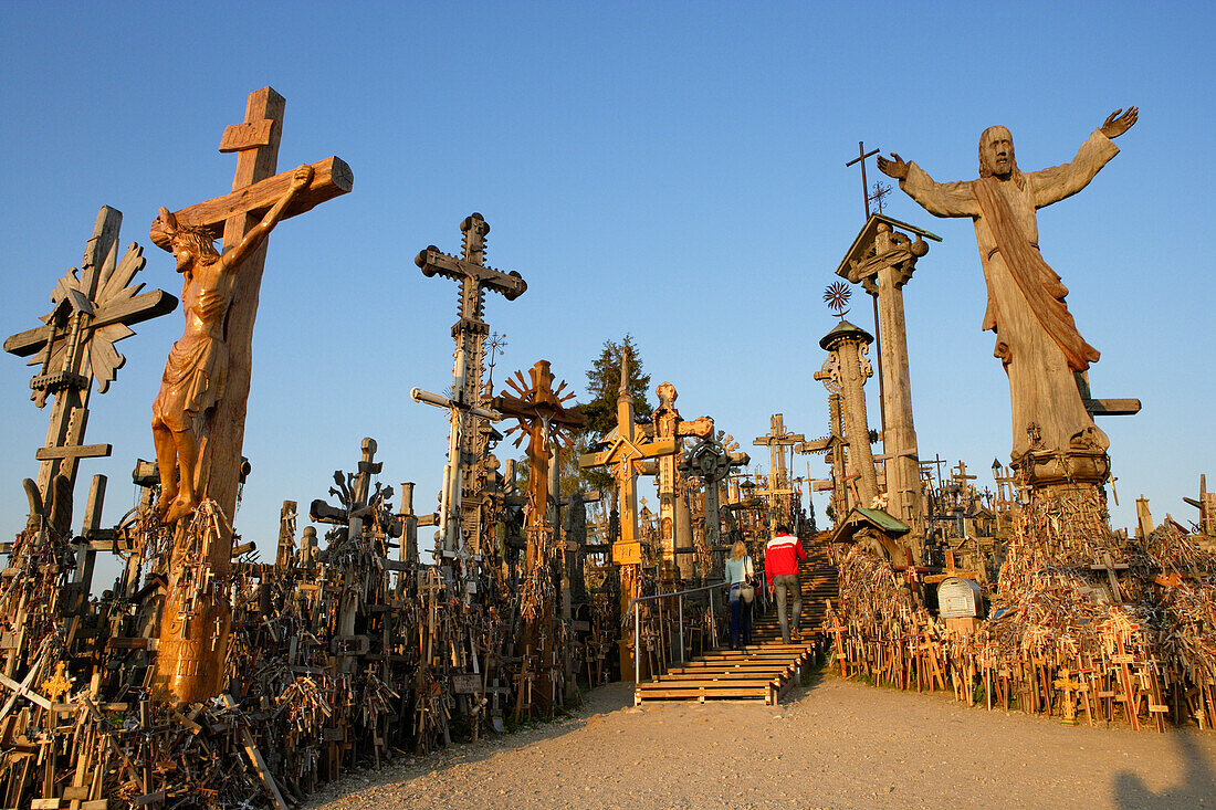 Hill of crosses in Siauliai, Lithuania