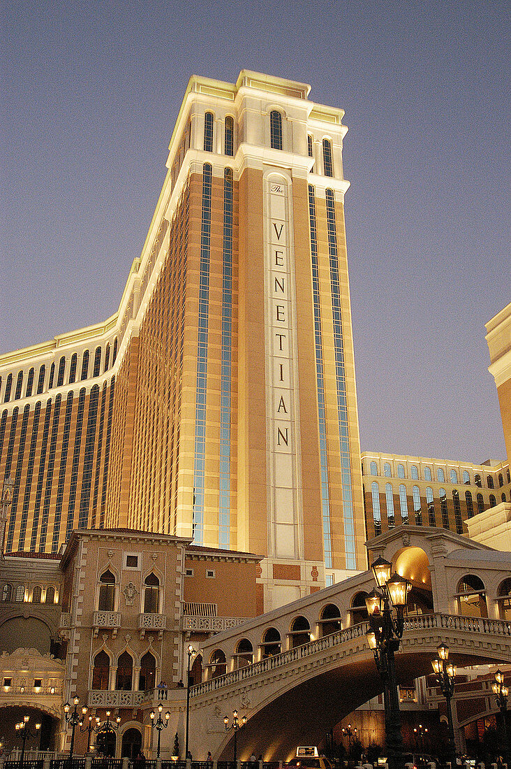 Venetian Hotel and Casino. Las Vegas. Nevada. USA