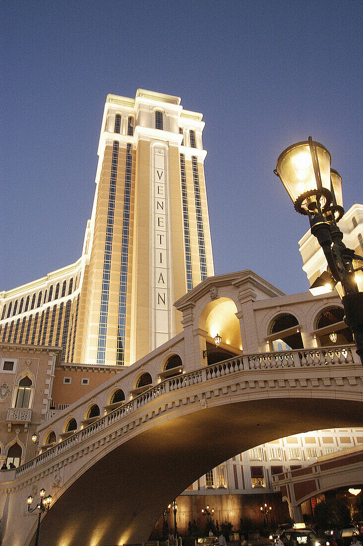 Venetian Hotel and Casino. Las Vegas. Nevada. USA