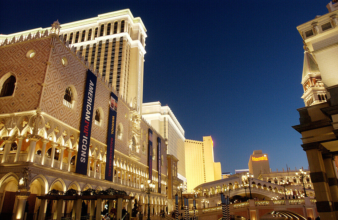 Venetian Hotel and Casino. Las Vegas. Nevada. USA