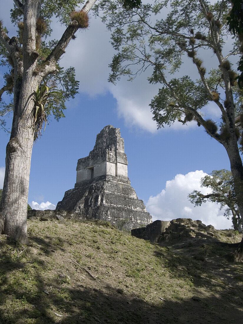 Pyramid in Mayan Ruins, Tikal, Guatemala