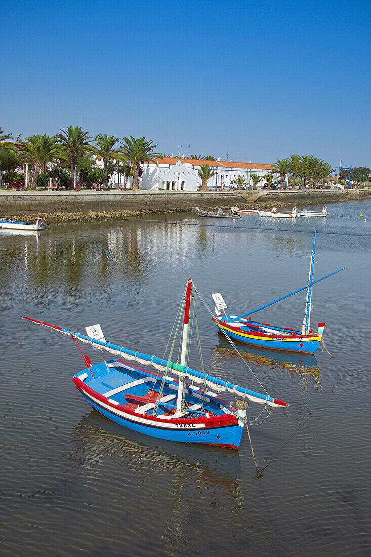 Portugal, Algarve, Tavira, Rio Gilao