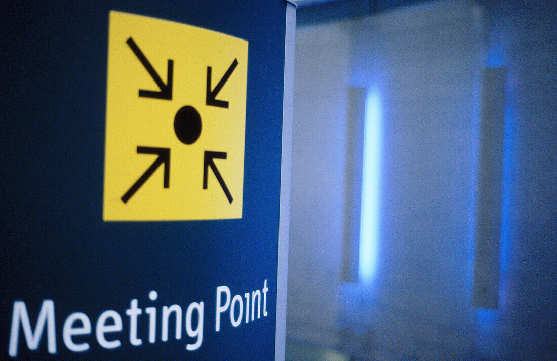 Meeting Point sign