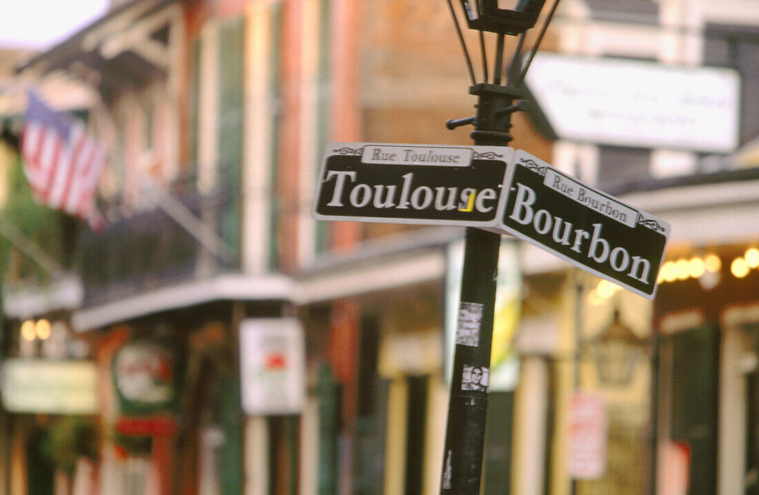 French quarter. New Orleans. Louisiana. USA