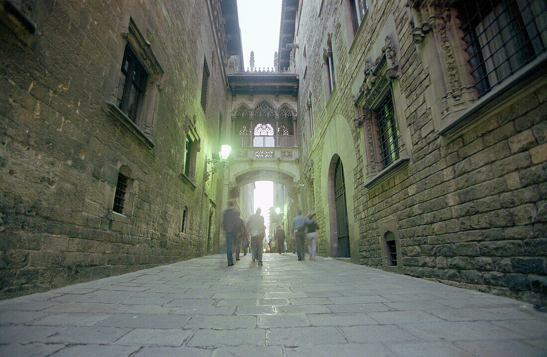 Gothic quarter. Barcelona. Spain.