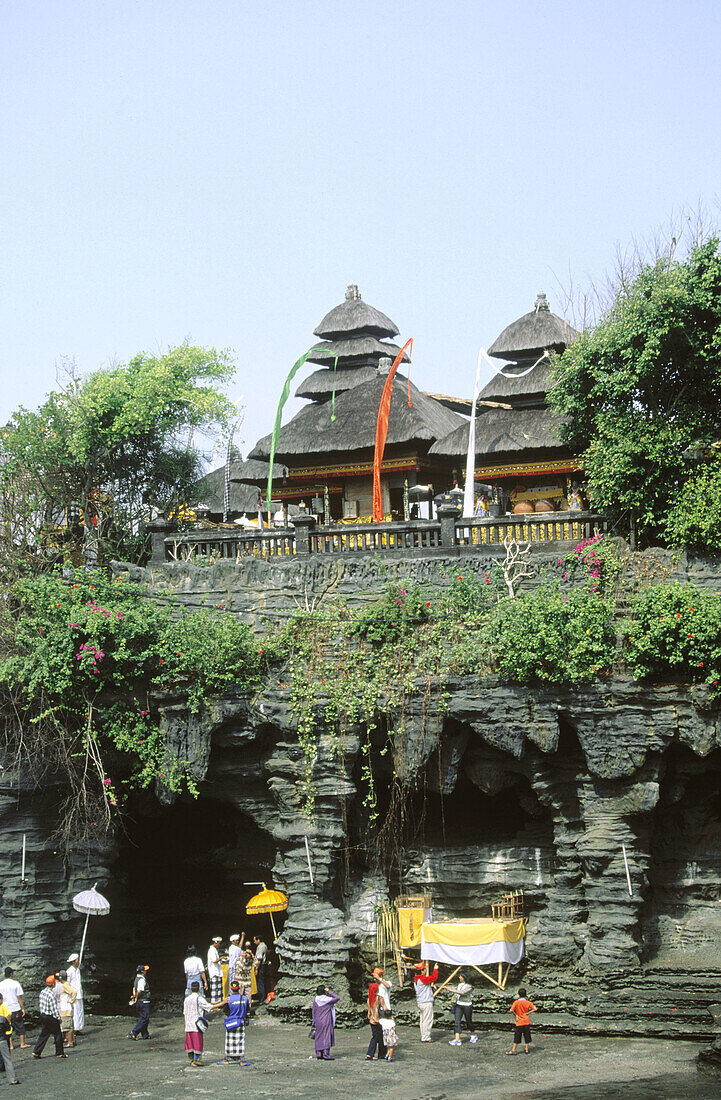 Tanah Lot Temple in Bali Island, Indonesia