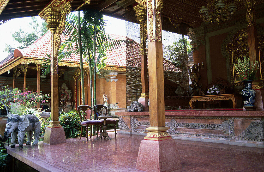 The Royal Palace in Ubud. Bali, Indonesia