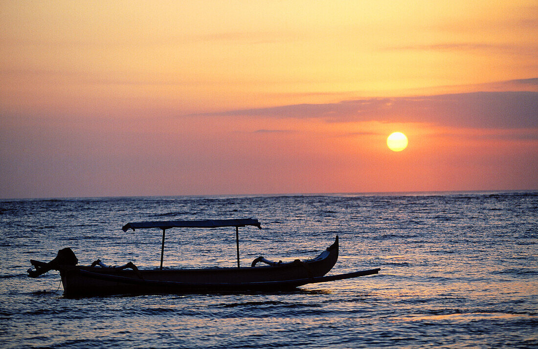 Sunset at Kuta Beach, Indonesia